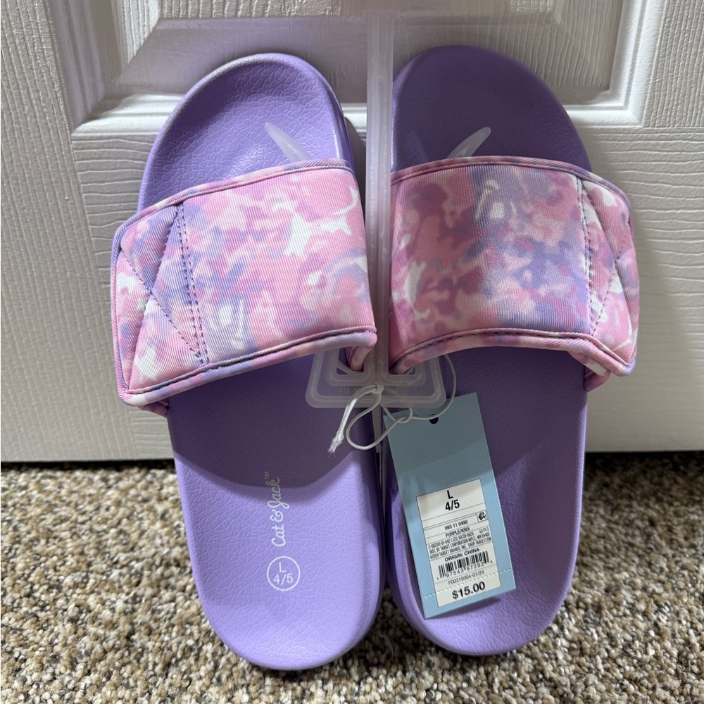 Cat & Jack Girls Size 4/5 Sandals